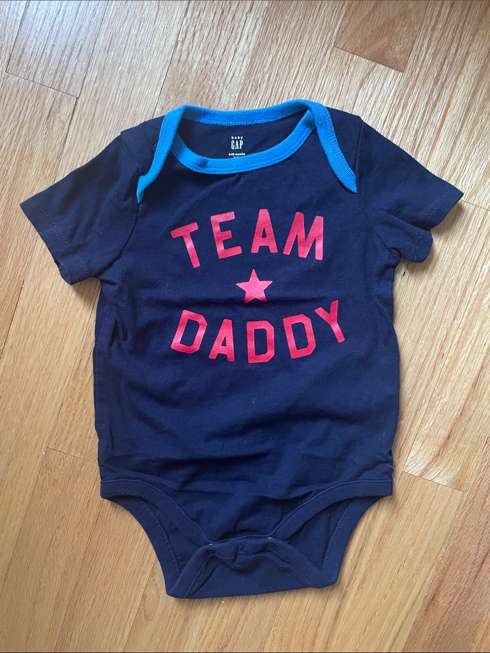 NWOT Team Daddy Onesie